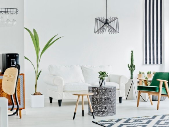 open space of loft