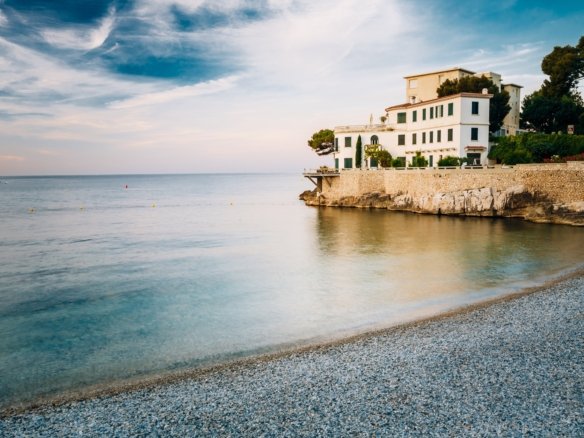 luxury house on the french riviera in cassis, france
